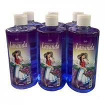 Kit com 6 Deo-Colônia Lavanda Halley Original 500 ml