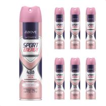 Kit com 6 - Desodorante Women Sport Energy Above 150ml 48h