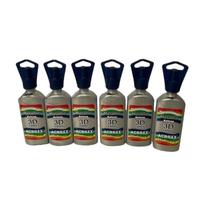 Kit com 6 Dimensional Metálica Prata 533 Acrilex 35ml