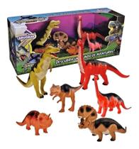 Kit Com 6 Dinossauros Evolução Miniaturas Jurassic Park Kit Com 6 Dinossauros Evolução Miniaturas Jurassic Park