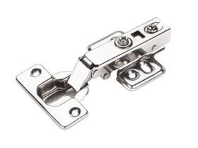 Kit Com 6 Dobradiça 35mm Reta Aço Armário Porta