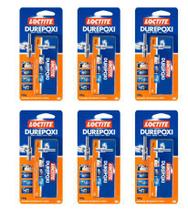 Kit com 6 - Durepóxi Adesivo Epóxi Massa Loctite 100g Henkel Kit com 6 - Durepóxi Adesivo Epóxi Massa Loctite 100g Henkel