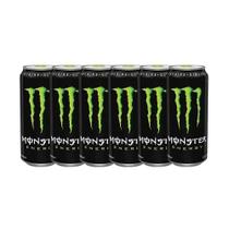 Kit com 6 Energético Monster Energy 473ml