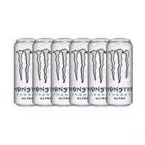 Kit com 6 Energético Monster Ultra Lata 473ml