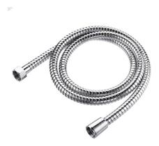 Kit Com 6 Engates Flexíveis Para Ducha Higiênica 1,80 Cm Em Aço Inox Cromado