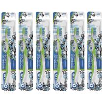 Kit com 6 Escovas Dental Infantil Oral B - Stages 8+ anos