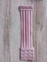 Kit com 6 Extensores de Soutien Grande - Elástico Tule - Extensor de Sutiã Largo - Modelo Tule - Tam