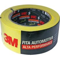 Kit com 6 Fita Crepe Automotiva de ALTA Performance 48MM X 40 Metros