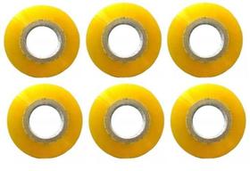 Kit Com 6 Fitas Adesivas Durex 300M Real Cada Unidade