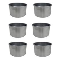 Kit com 6 Formas de Bolo Pequena Bento Cake