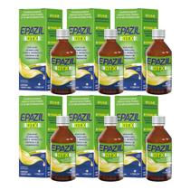 Kit com 6 Frascos Vitamina Epazil DTX 240ml La San Day Kit com 6 Frascos Vitamina Epazil DTX 240ml La San Day