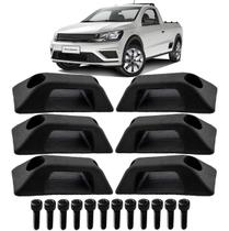 Kit com 6 Gancho Caçamba Saveiro G5 e G6 + Parafuso
