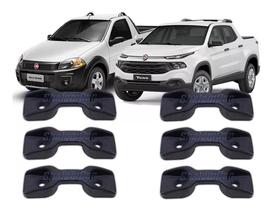 Kit com 6 Gancho da Caçamba Pick Up Strada Toro