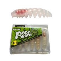 Kit com 6 Iscas Verme Artificial para Pesca Superfície com Estojo Kit com 6 Iscas Verme Artificial para Pesca Superfície com Estojo