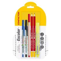 Kit com 6 itens Escolar Compactor Kit com 6 itens Escolar Compactor