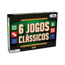 Kit com 6 Jogos Clássicos Pais e Filhos