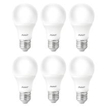 Kit com 6 Lâmpadas Led 9W Avant Amarela Bivolt