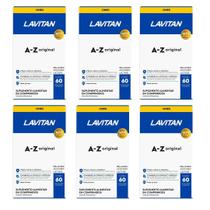 Kit com 6 Lavitan A-Z Original Suplemento Vitamínico com 60 Comprimidos Kit com 6 Lavitan A-Z Original Suplemento Vitamínico com 60 Comprimidos