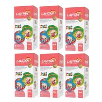 Kit com 6 Lavitan Patati Patata Vitamina Infantil Sabor Laranja Solucao Cimed com 240ml