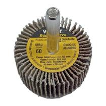 Kit com 6 Lixas Circulares Roda Pg 40 X 20mm Grão 060 - Vonder Kit com 6 Lixas Circulares Roda Pg 40 X 20mm Grão 060 - Vonder