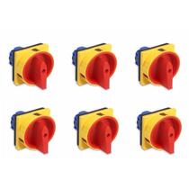 Kit com 6 lukma chave lw28gs-25a 2 posições 4 polos (25019) Kit com 6 lukma chave lw28gs-25a 2 posições 4 polos (25019)