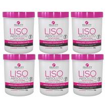 Kit Com 6 Mascara Hidratante Liso absoluto Felicity 6x1k