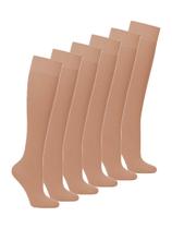 Kit com 6 Meias 3/4 Fio 20 Loba 5510-001 Kit com 6 Meias 3/4 Fio 20 Loba 5510-001