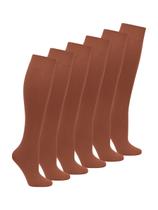 Kit com 6 Meias 3/4 Fio 40 Opaca Loba 5550-001 Kit com 6 Meias 3/4 Fio 40 Opaca Loba 5550-001
