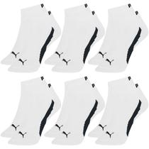 Kit com 6 Meias Esportiva Puma Cano Baixo Lisa Modelo Sapatilha Sport Calcanhar Verdadeiro Adulto Kit com 6 Meias Esportiva Puma Cano Baixo Lisa Modelo Sapatilha Sport Calcanhar Verdadeiro Adulto