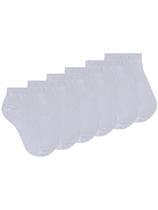 Kit com 6 Meias Infantis Cano Curto Selene 2070-273