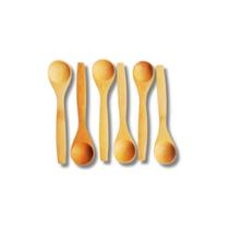 Kit com 6 Mini Colheres de Bambu: Charme e Sustentabilidade! Kit com 6 Mini Colheres de Bambu: Charme e Sustentabilidade!