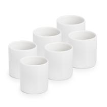 Kit com 6 mini copinho de porcelana 55 ml copinhos de café Kit com 6 mini copinho de porcelana 55 ml copinhos de café