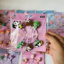 Kit com 6 Mini Prendedores Decorativos - Interponte / WX Gift