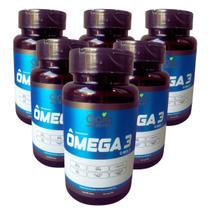 Kit com 6 Ômega 3 EPA660 DHA440 60 Cápsulas Gaia Seven