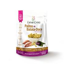 Kit com 6 Palitos Veganos 120g Snack Crocante Leve Croc Sabores:Linhaça Dourada