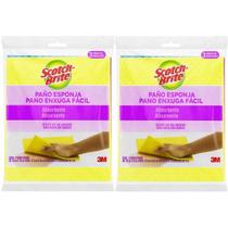 Kit com 6 Pano Enxuga Facil SCOTCH-BRITE Kit com 6 Pano Enxuga Facil SCOTCH-BRITE