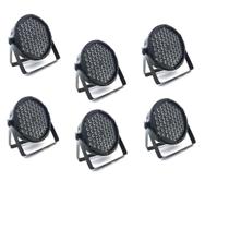 Kit Com 6 Par Led Slim Rgb 3 Em 1 Full Led Jdb-603N1 Kit Com 6 Par Led Slim Rgb 3 Em 1 Full Led Jdb-603N1