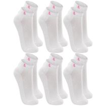 Kit Com 6 Pares De Meia Cano Curto Lupo Sport Esportiva Cores Femininas Algodão Cotton