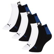 Kit Com 6 Pares De Meias Cano Baixo Masculina