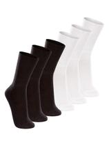 Kit com 6 Pares de Meias Cano Longo Lupo 1540-002 Colorido