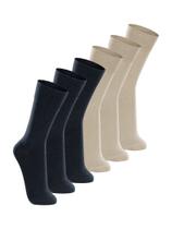 Kit com 6 Pares de Meias Casual Lupo 1210-201 Colorido