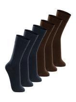 Kit com 6 Pares de Meias Casual Lupo 1210-201 Colorido Kit com 6 Pares de Meias Casual Lupo 1210-201 Colorido