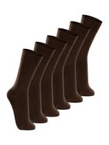Kit com 6 Pares de Meias Casual Lupo 1210-201 Kit com 6 Pares de Meias Casual Lupo 1210-201