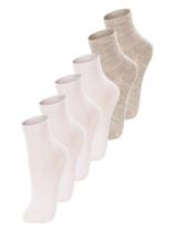 Kit com 6 Pares de Meias Infantil Cano Médio Lupo 2727-088 Colorido