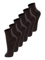 Kit com 6 Pares de Meias Infantil Cano Médio Lupo 2727-088 Kit com 6 Pares de Meias Infantil Cano Médio Lupo 2727-088