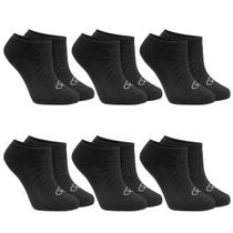 Kit Com 6 Pares de Meias Invisivel Adulto Algodão Olympikus