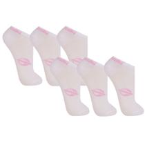 Kit Com 6 Pares De Meias Mormaii Cano Curto Esportiva Feminina De Algodão