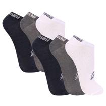 Kit Com 6 Pares De Meias Mormaii Cano Curto Masculina Básica Lisa