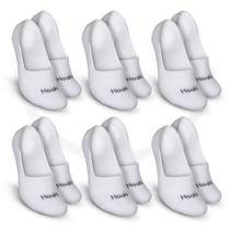 Kit com 6 Pares de Meias Sapatilha Invisível Algodão Hoahi Kit com 6 Pares de Meias Sapatilha Invisível Algodão Hoahi