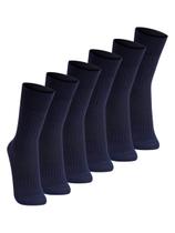 Kit com 6 Pares de Meias Social Lupo 1795-004 Kit com 6 Pares de Meias Social Lupo 1795-004